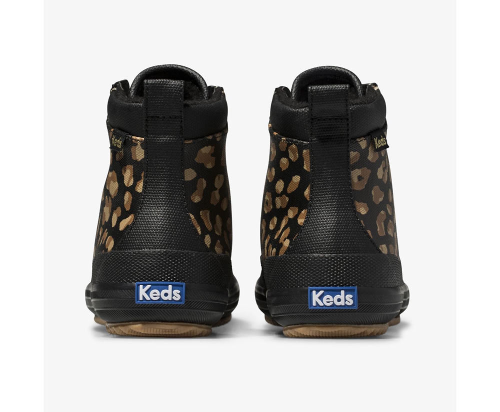 Keds Stiefel Damen Leopard - Scout Ii Water-Resistant Segeltuch W/ Thinsulate™ - OHA-762180